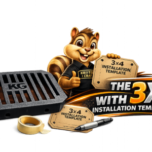 3x4 Grate